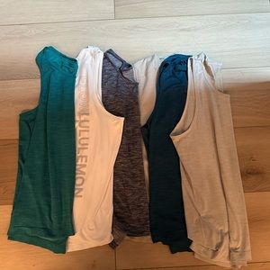Lululemon men tank top. Bundle of 6!